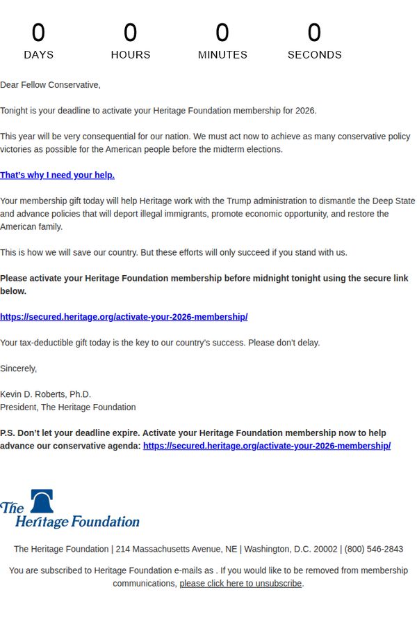The Heritage Foundation 