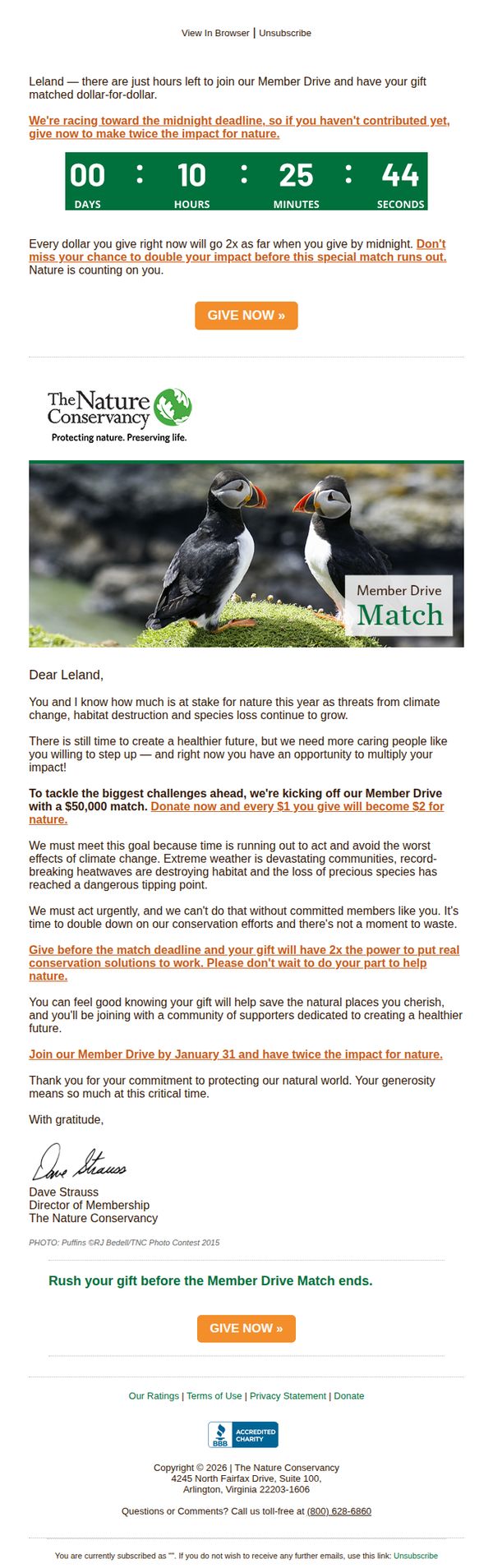 The Nature Conservancy 