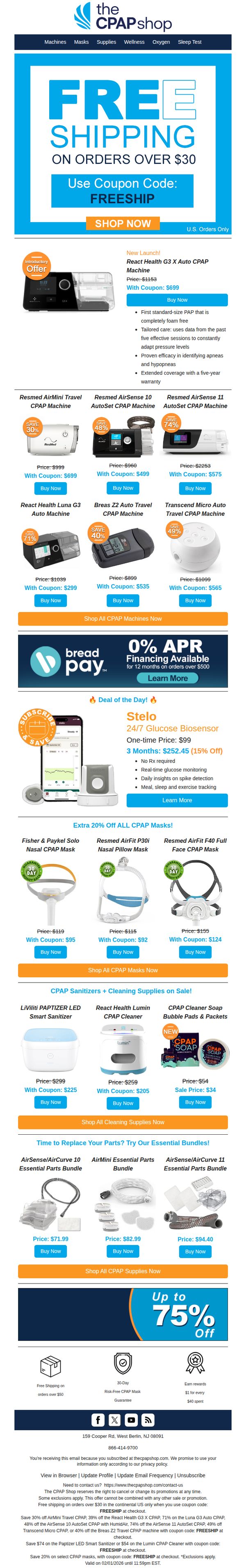 10. Your Free Shipping Offer Ends Tonight!