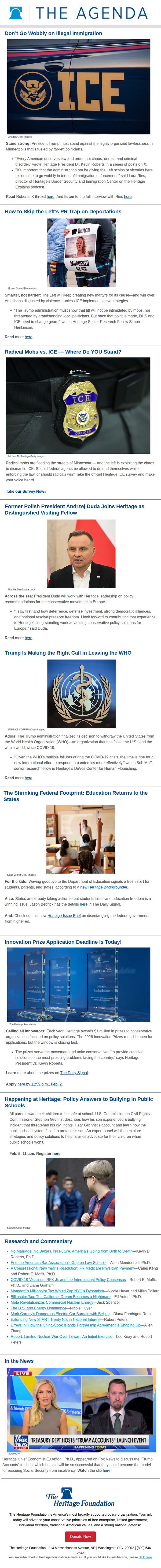 6. The Agenda: Don’t Go Wobbly on Illegal Immigration