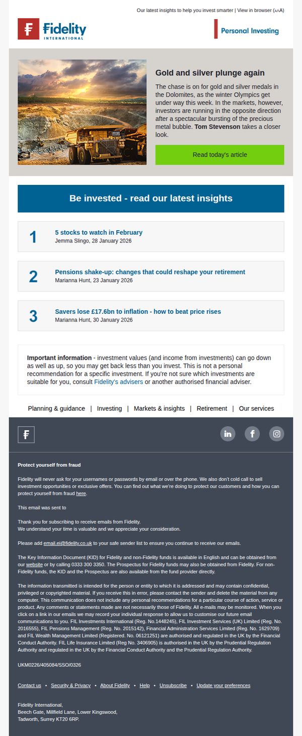 Fidelity International - UK