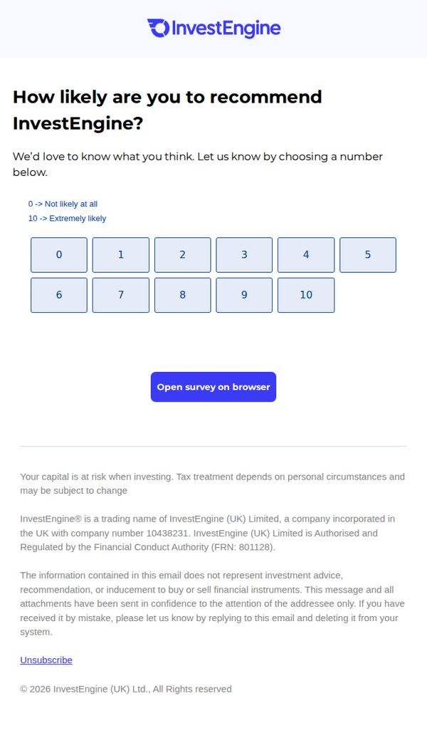 7. Quick question – would you tell someone else about us?