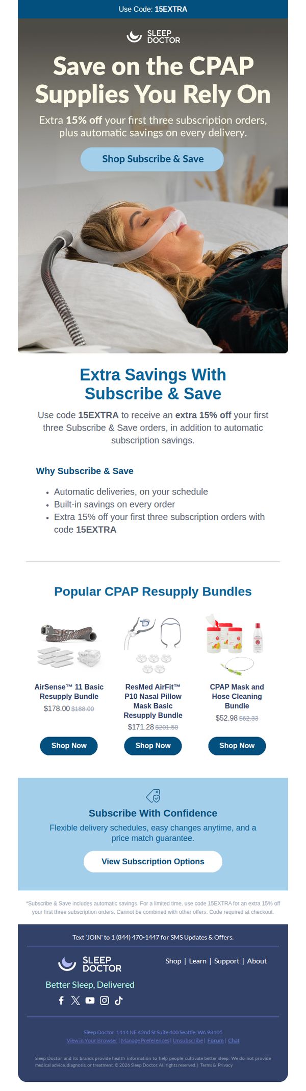 8. More Savings on CPAP Supplies