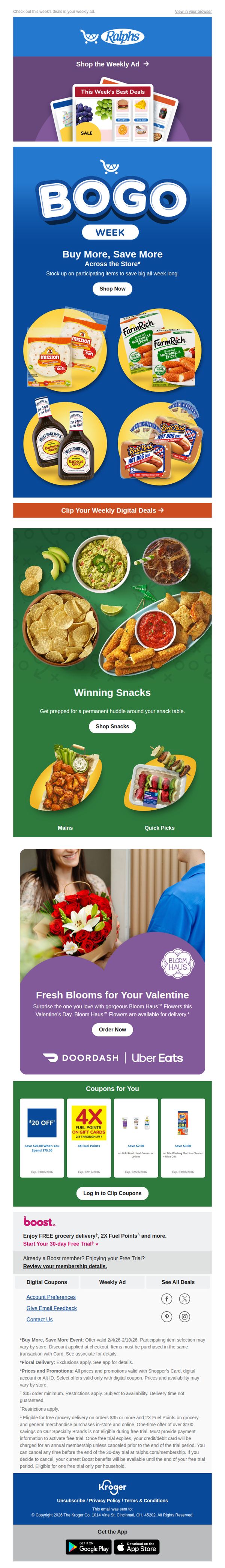 9. Start Your Savings with New Weekly Ad Deals 🥳 | BOGO Week Is Here 🥳