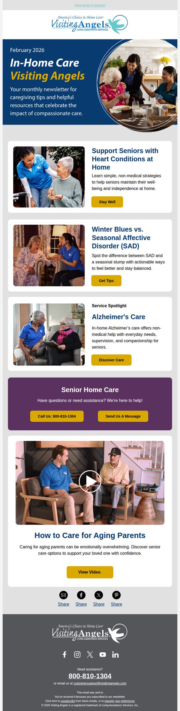 8. Visiting Angels : Here's Your February 2026 Newsletter