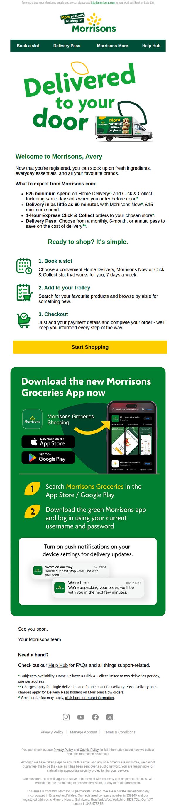 7. Morrisons : Welcome to Morrisons