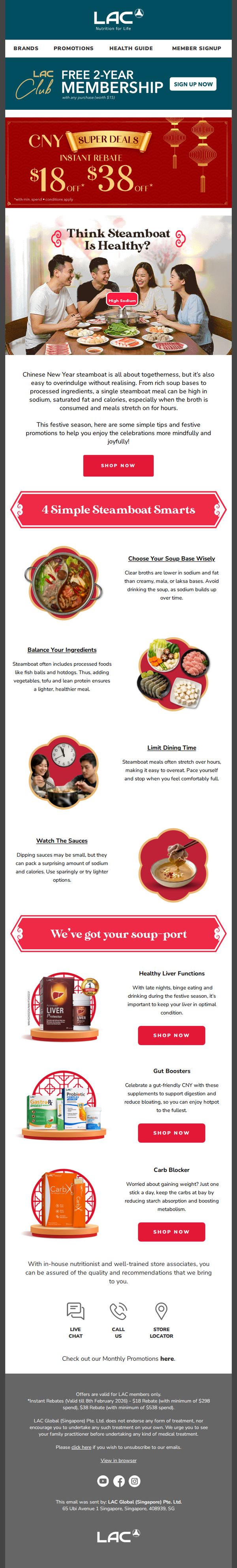 7. LAC Singapore: Think Steamboat Is Healthy?