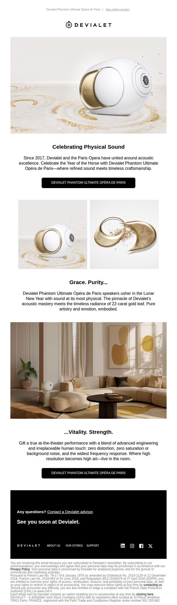 7. Devialet - US: Gift the Icon for Lunar New Year