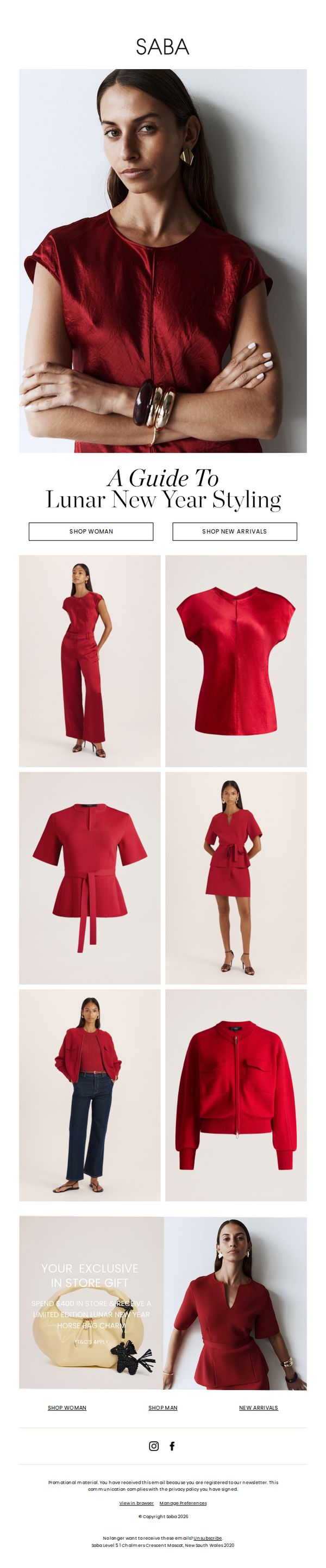 10. SABA: Set The Tone In Red | Guide To Lunar New Year Styling