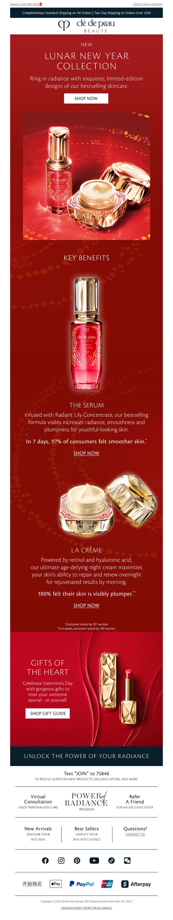 7. Clé de Peau Beauté - US: Limited-Edition Skincare. Standout Benefits.
