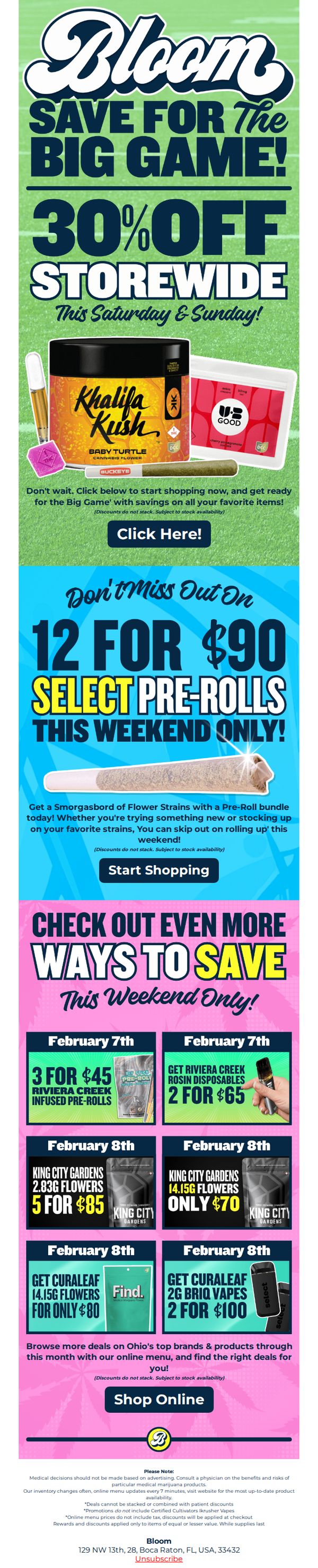 6. The Big Game = Huge Savings 🏈