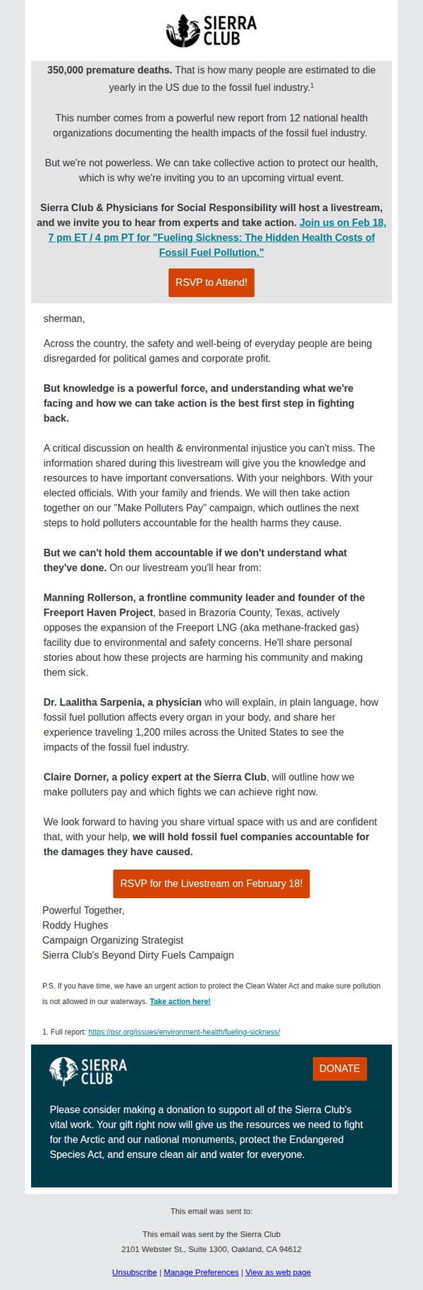 6. Join Feb 18 for national call on the hidden health impacts of fossil fuel pollution