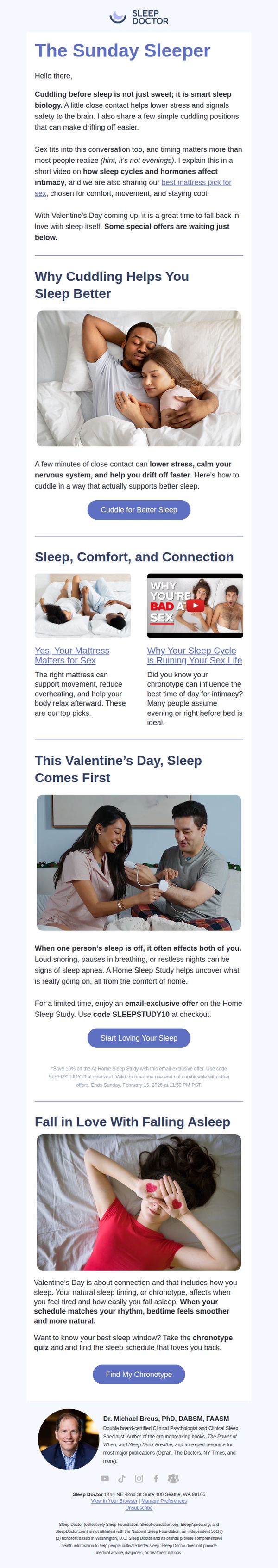 10. Can Snuggling Improve Sleep Quality?