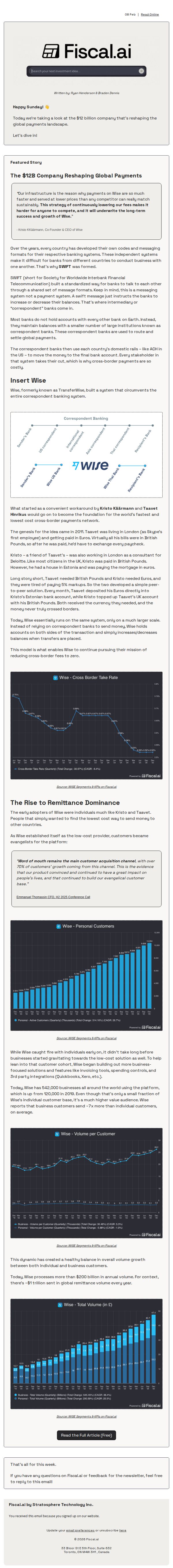 7. 🗞 The $12B Company Reshaping Global Payments