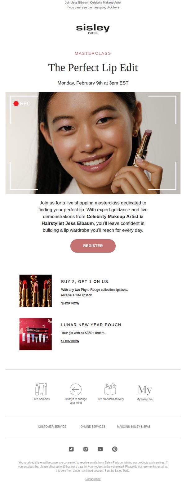 7. Sisley Paris - US: HOW TO: The Perfect Lip 💋