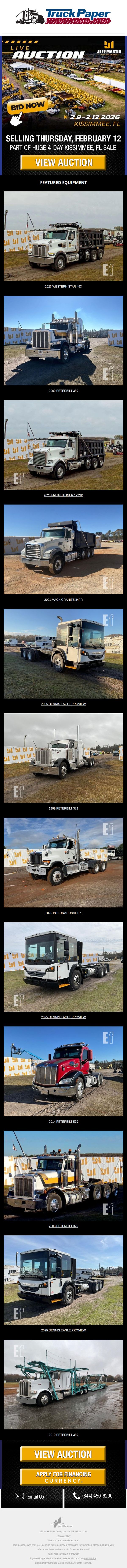 10. Truck Paper : Bid Now on Heavy Haul Trucks, Day Cabs, Dump Trucks & More!