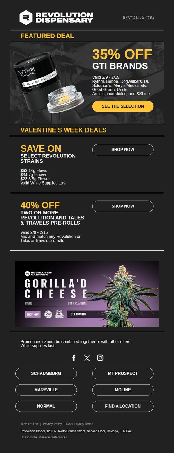 9. Save on Rythm Bud, Uncle Arnie's Drinks & More
