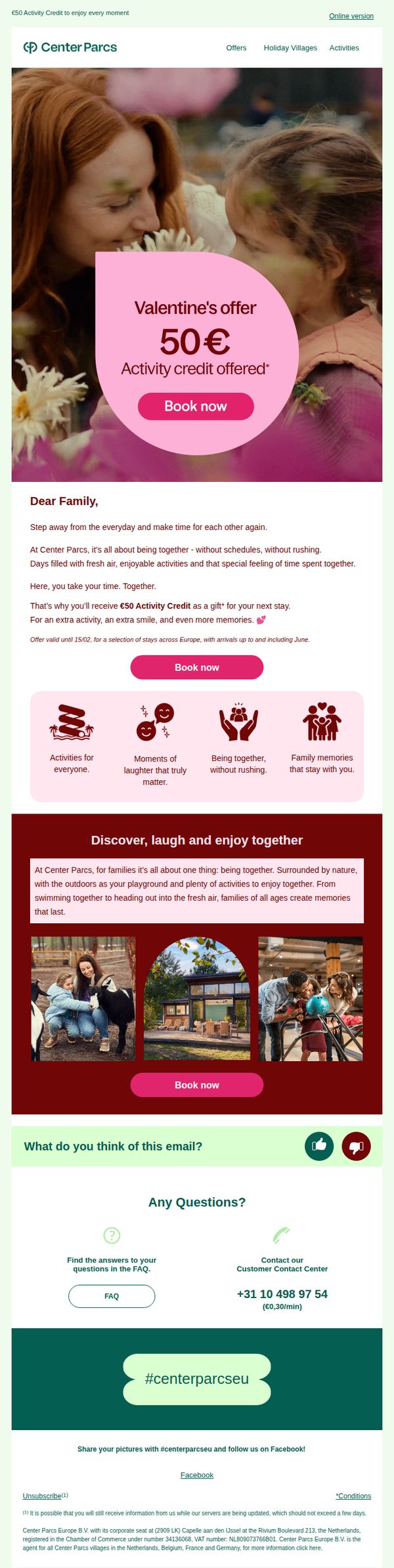 Center Parcs Europe 
