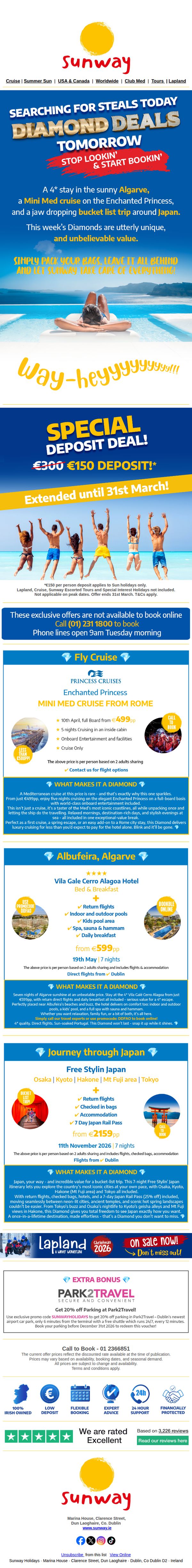 6. Delicious Diamonds and a Deposit Discount Damien!