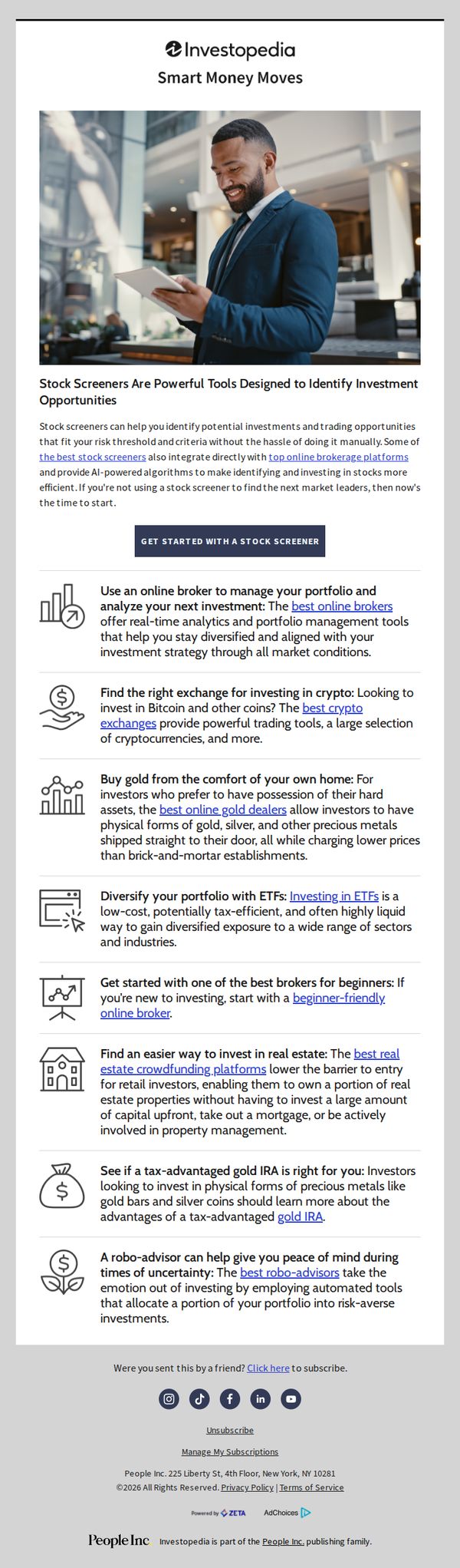 6. Investopedia: Find the Next Market Leaders With a Top Stock Screener