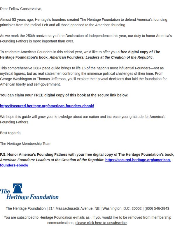 The Heritage Foundation 