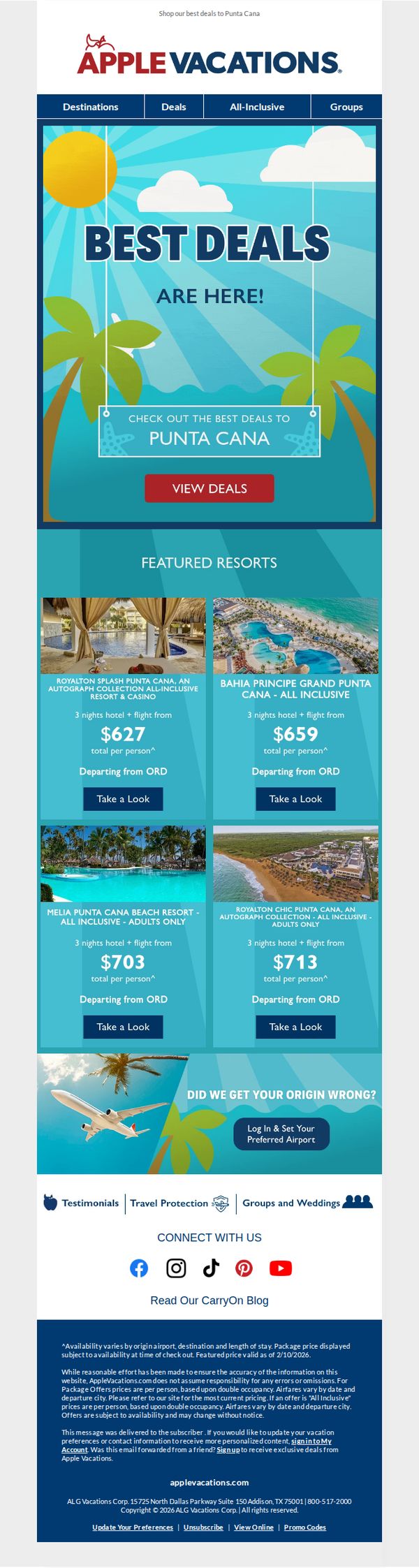 Apple Vacations 
