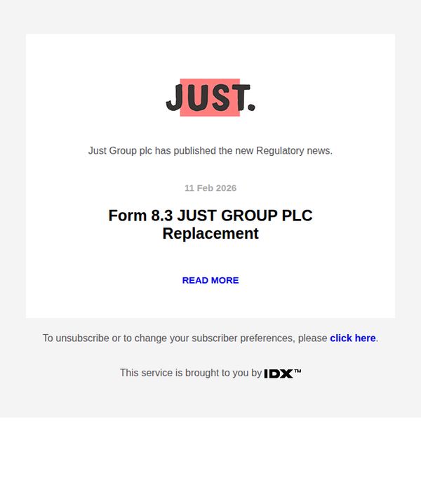 Just Group plc