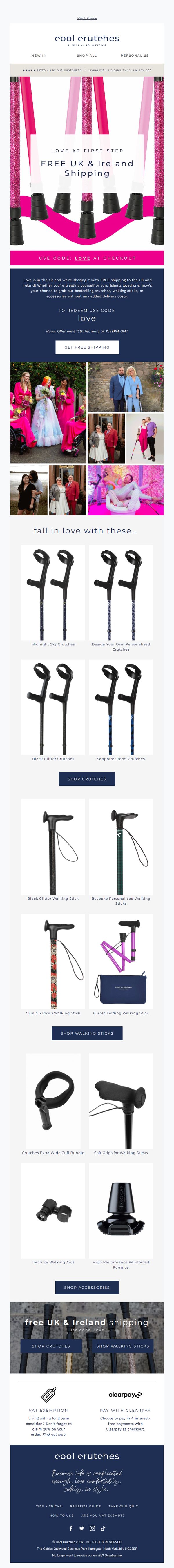 Cool Crutches