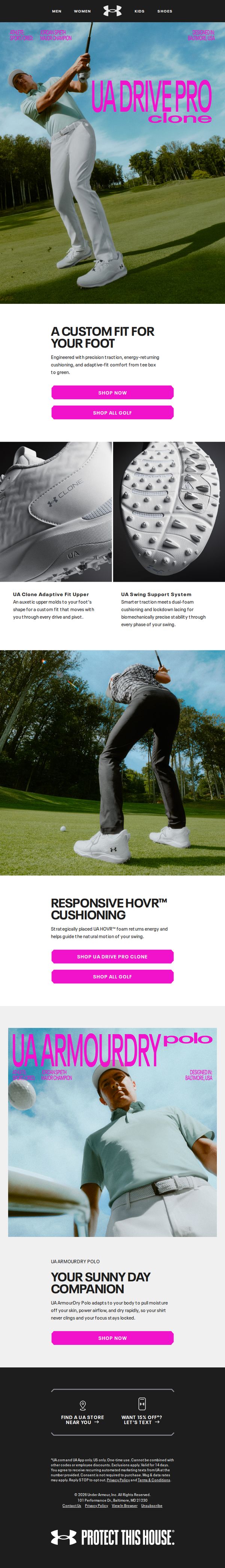 10. This adaptive golf shoe fits like it was made for your foot