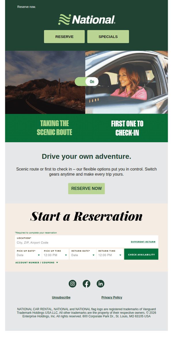 National Car Rental - US