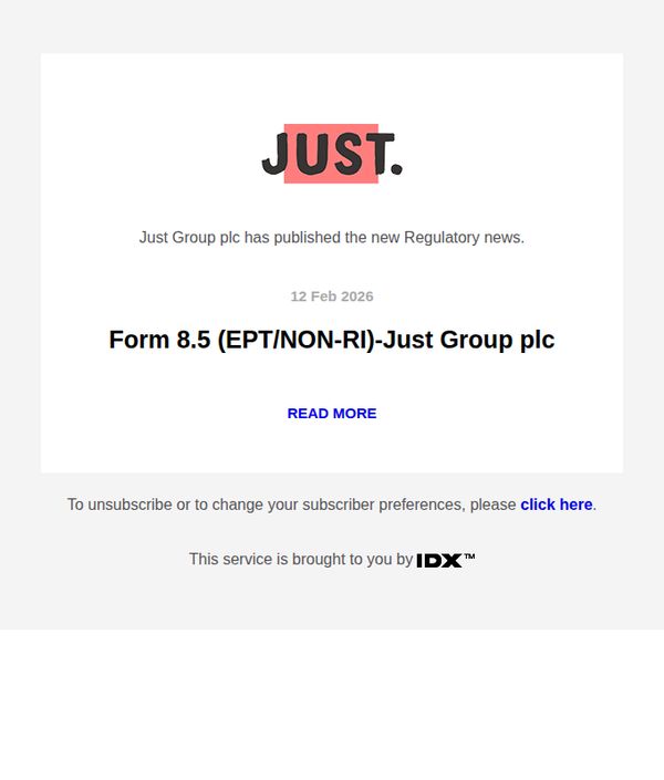 Just Group plc