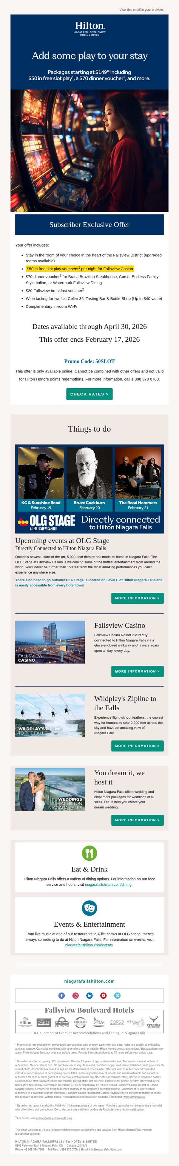 Hilton Niagara Falls
