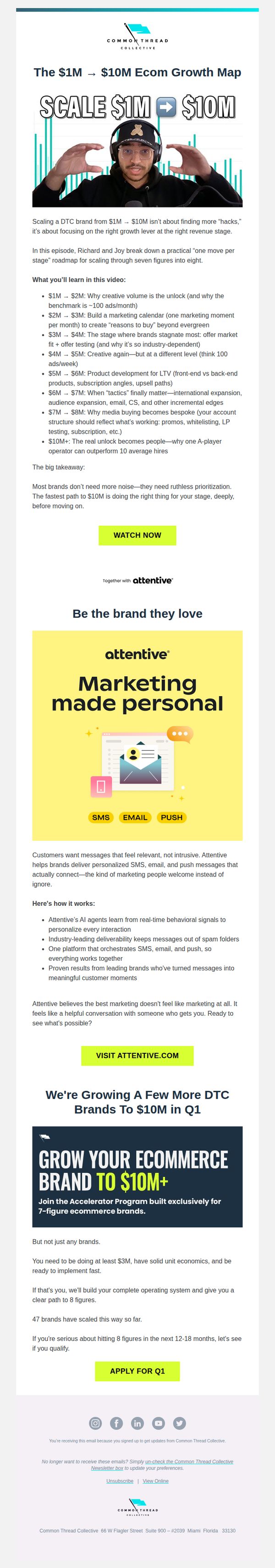 7. Finally! Scale your DTC Brand to 8 figures