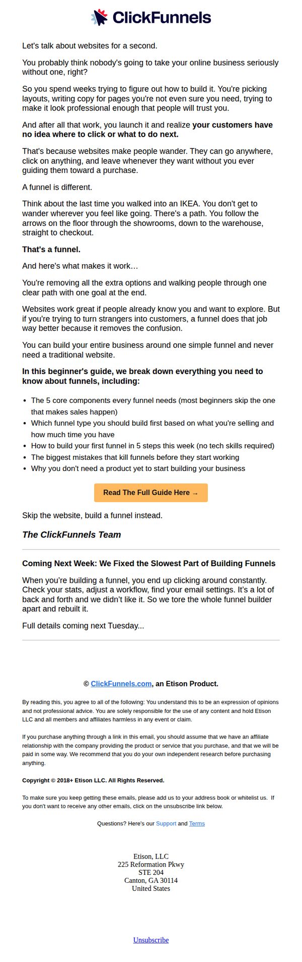 6. This is confusing your potential customers