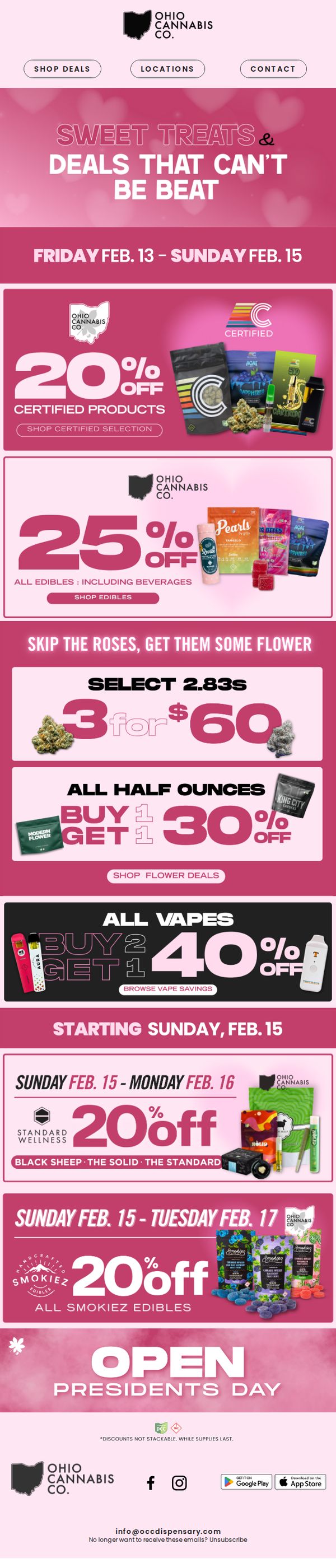 9. Ohio Cannabis Company: Deals that Can't be Beat! Get Up to 25% Off This Weekend!