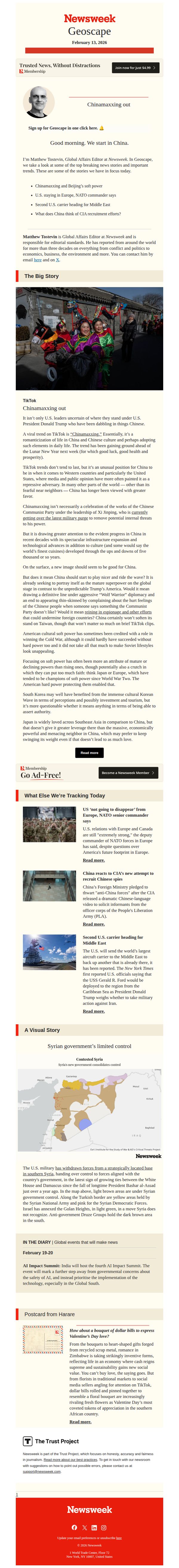 8. Geoscape: Chinamaxxing out