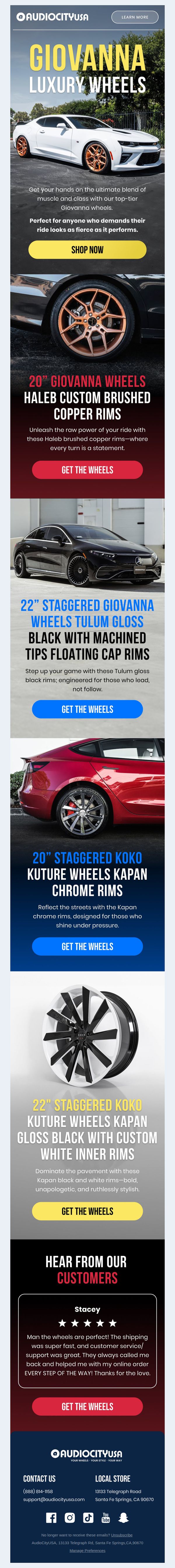 6. 😎✨ THE Most Popular Giovanna  Rims… STUNNING 😎✨