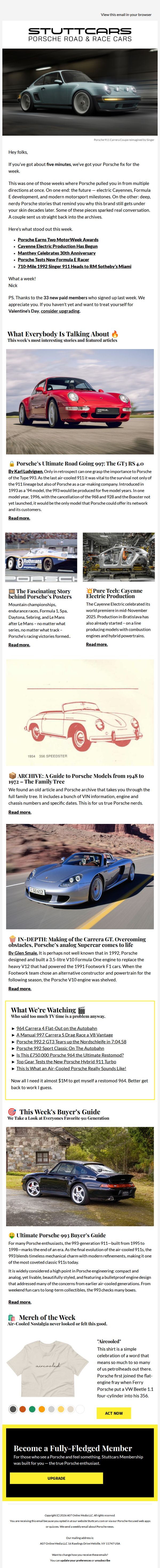 Stuttcars - Porsche Road & Race Cars 