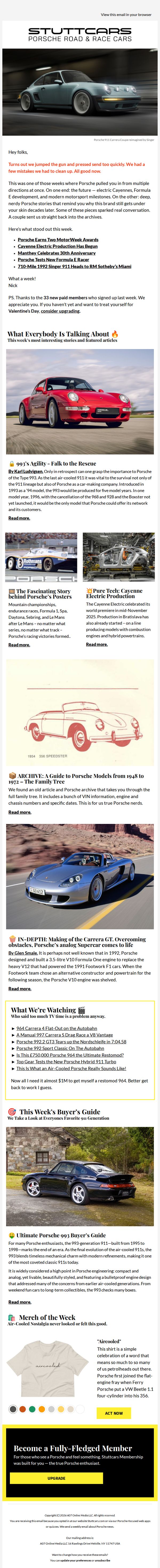 Stuttcars - Porsche Road & Race Cars 