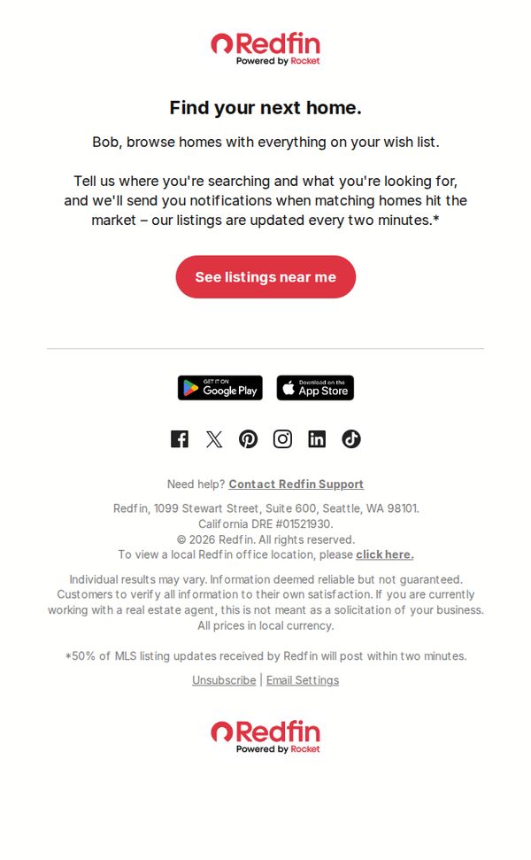 10. Explore homes with Redfin
