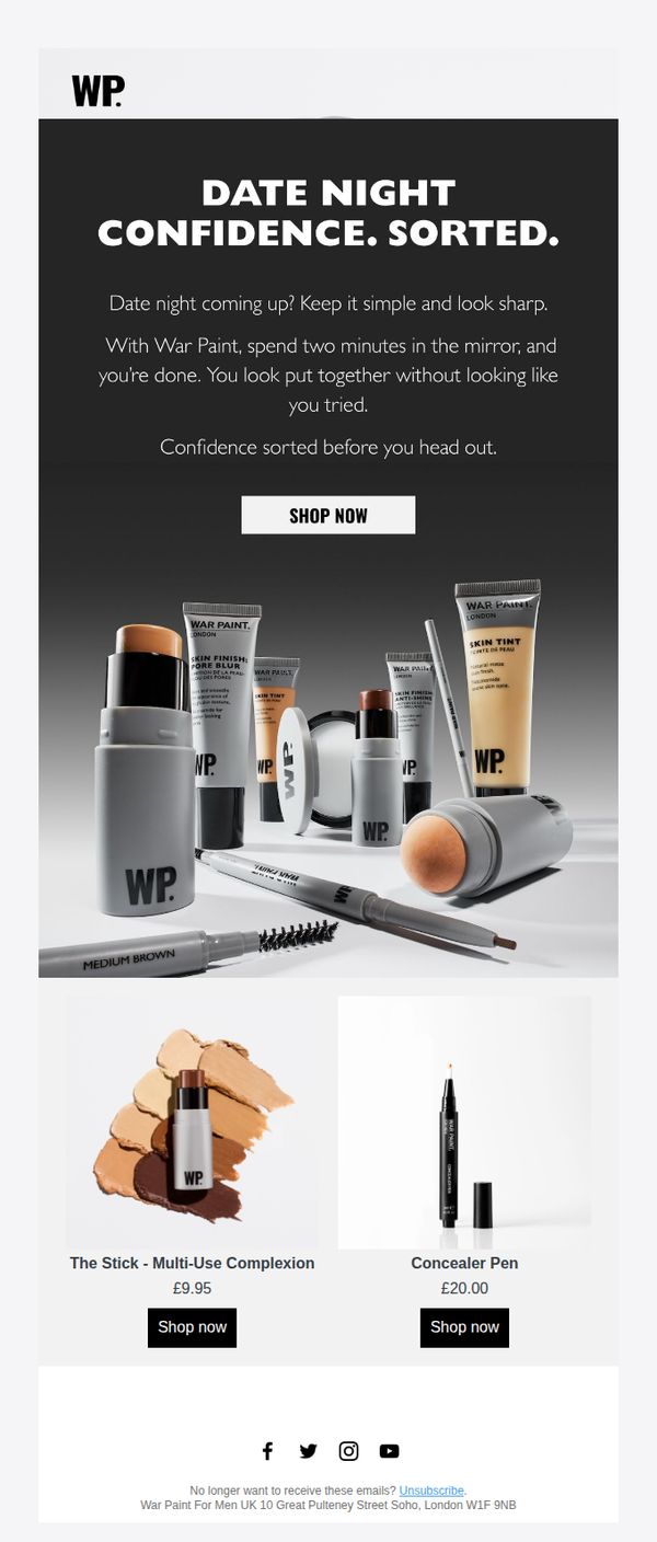 War Paint For Men