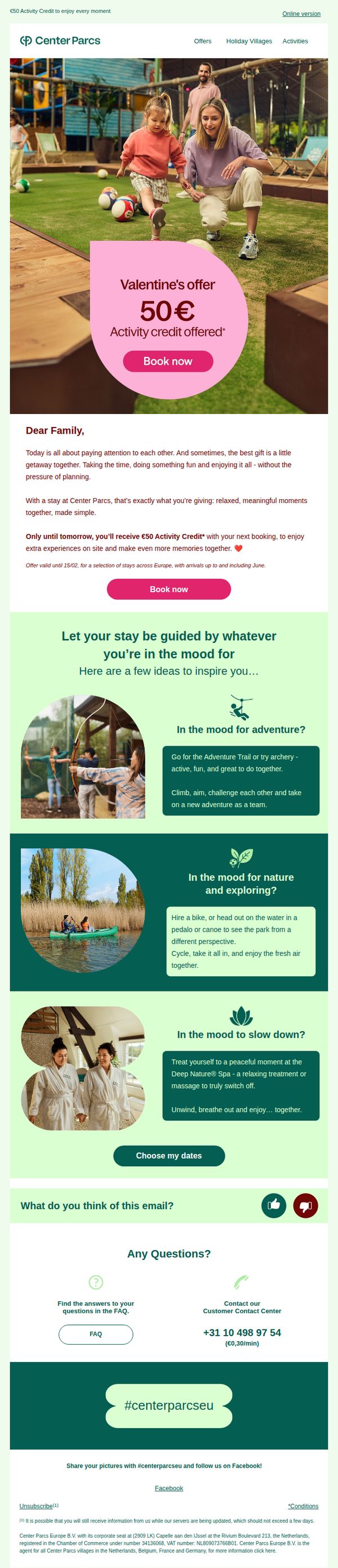 Center Parcs Europe 