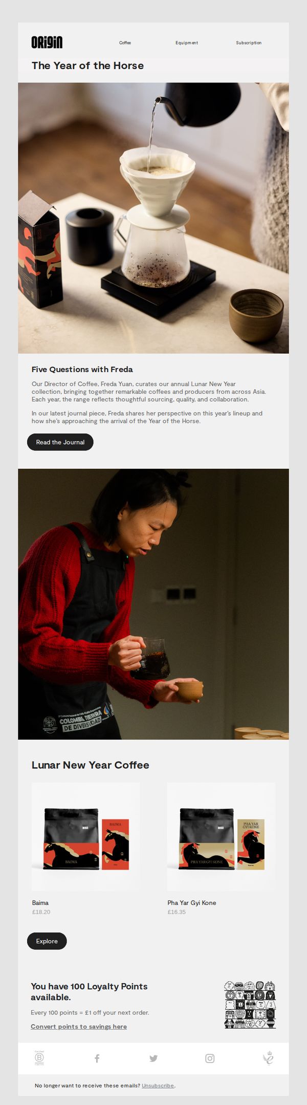 7. Origin Coffee: Weekend Read: Behind the LNY Collection