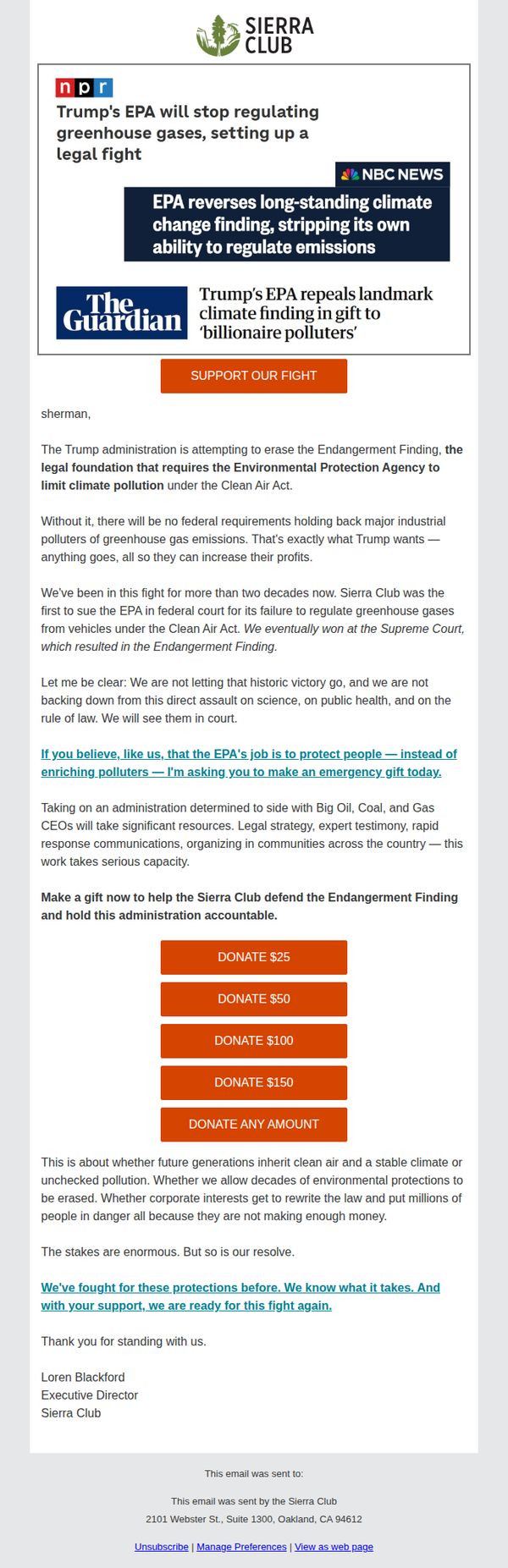 8. The EPA just walked away from its duty. We won’t.
