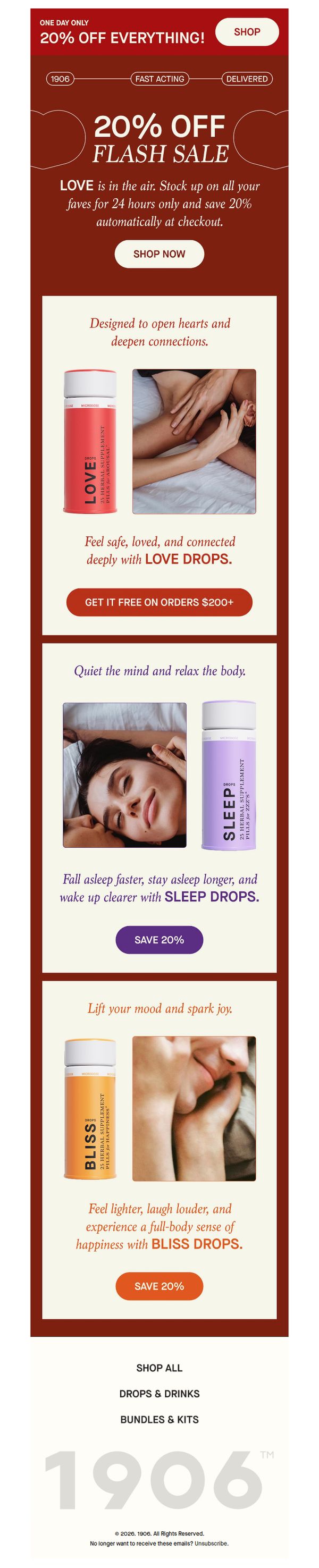 8. 24% off for 24 hours ❤️