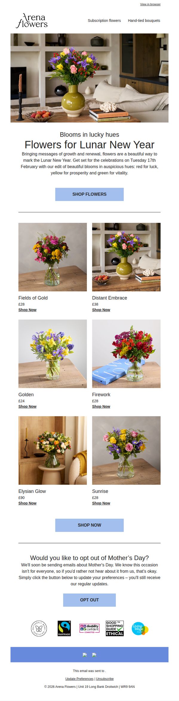 Arena Flowers 