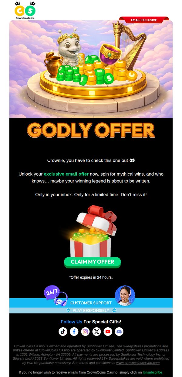 CrownCoins Casino