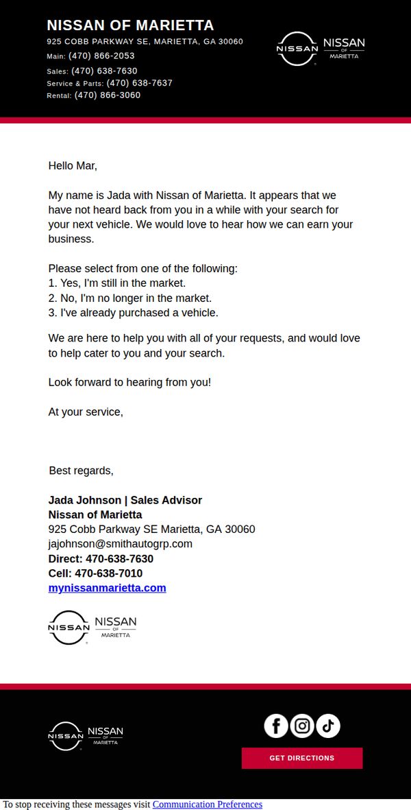 Nissan of Marietta
