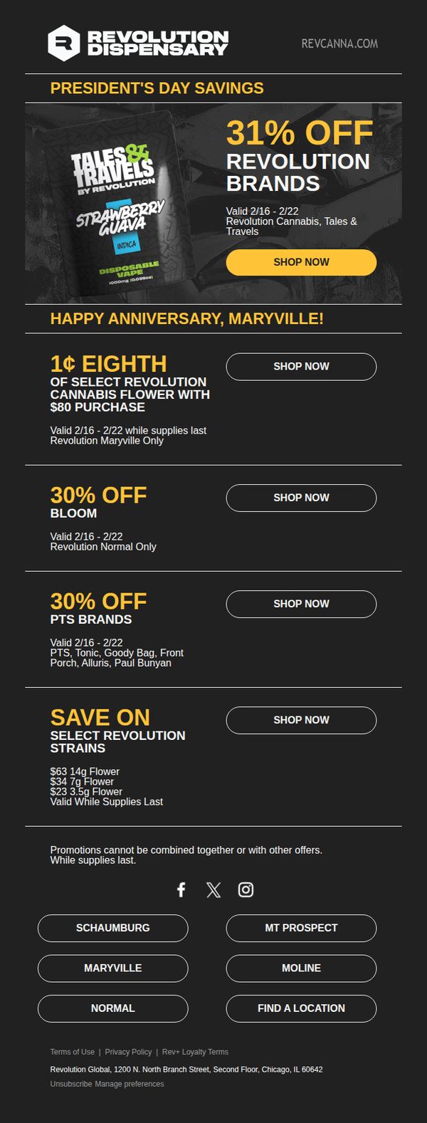 8. President's Day Deals for joeku