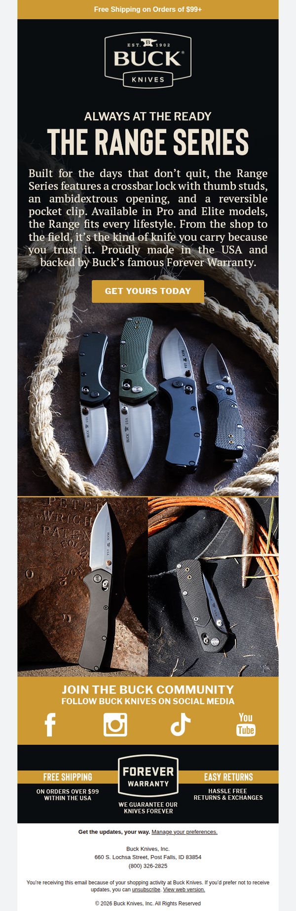 7. The Range Series: Always at the Ready